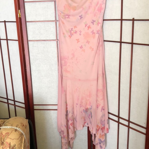 FANG Dresses & Skirts - Fang off the shoulder asymmetrical dress. Small